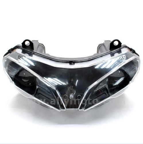 119 Motorcycle Headlight Clear Headlamp 1098 07-09